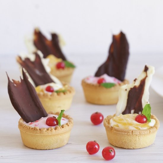 Coconut Yogurt Tartlets