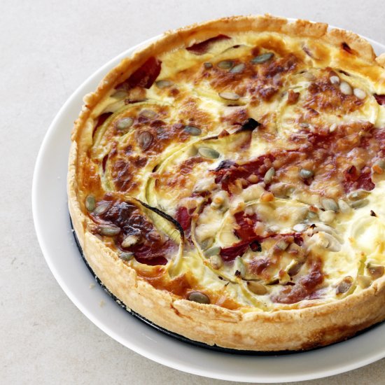 Goat Cheese Quiche