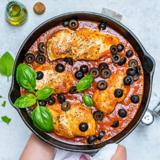 Mediterranean Chicken Tomato Sauce