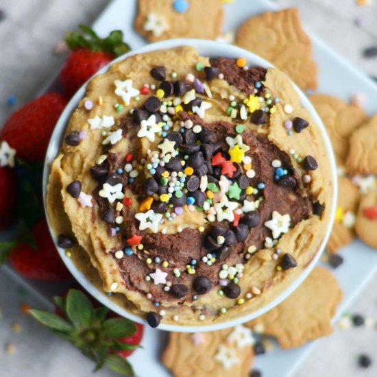 Healthy Funfetti Cake Batter Dip