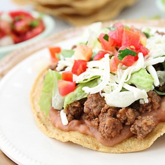 Beef Tostadas