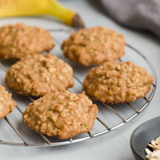 Banana Oatmeal Cookies