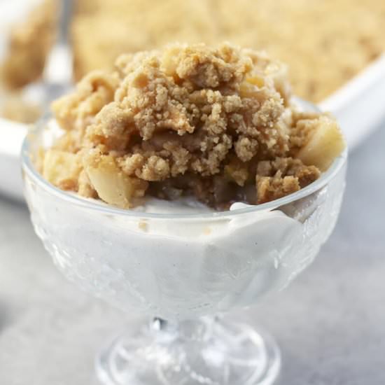 Apple Crisp Without Oats