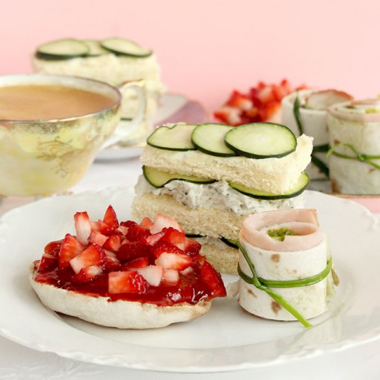 Fancy Tea Sandwiches (Nut Free!)