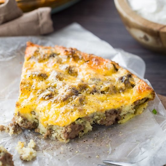 Cheeseburger Pie