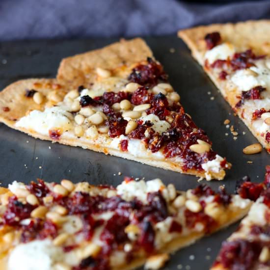 Goat Cheese Pizza