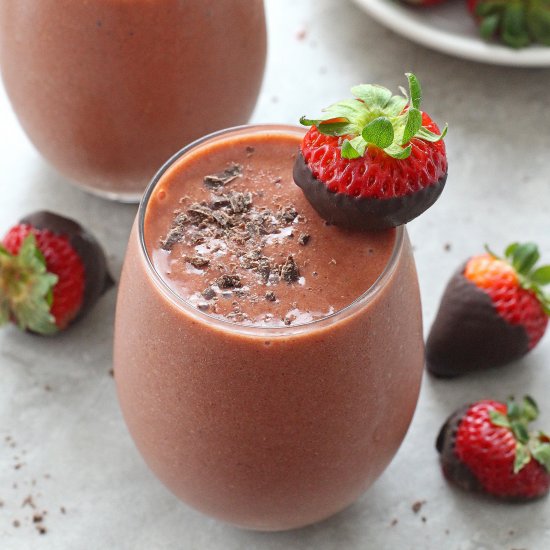 Chocolate Strawberry Smoothie