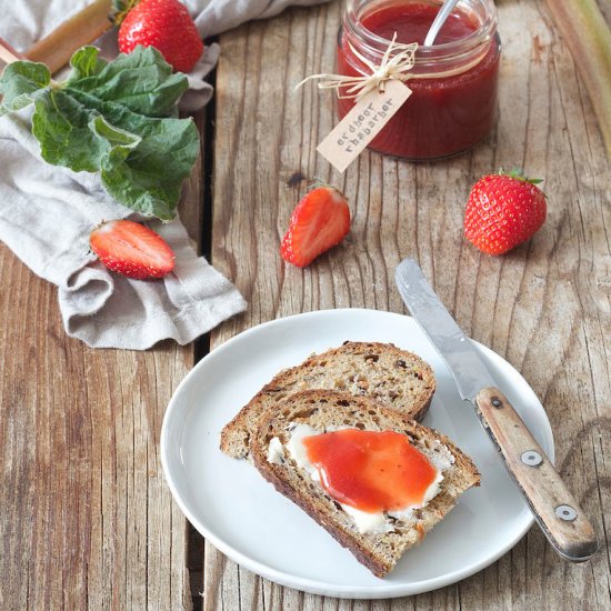 Strawberry Rhubarb Jam