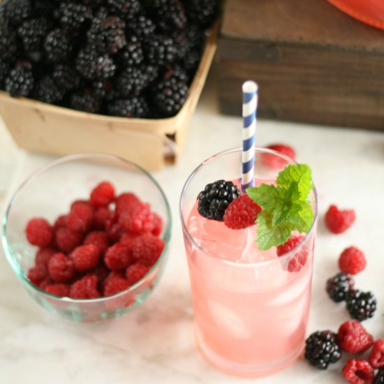 Blackberry Raspberry Lemonade