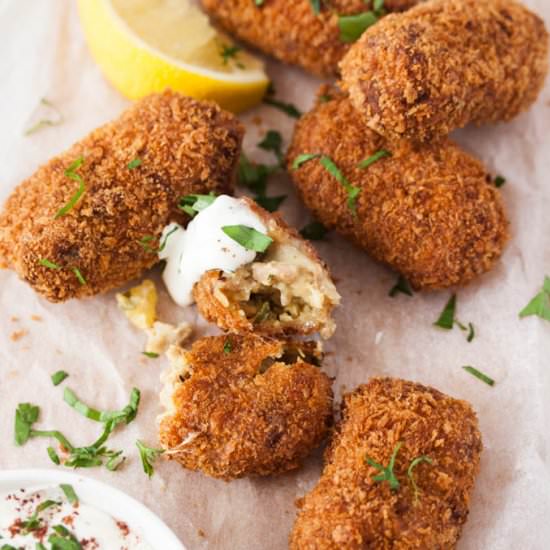 Pork and Fennel Potato Croquettes