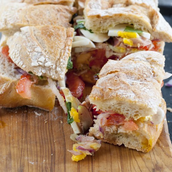 Pan Bagnat Sandwich