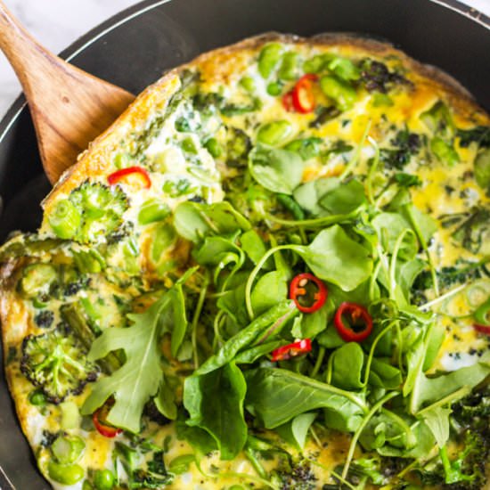 Spring Vegetable Frittata