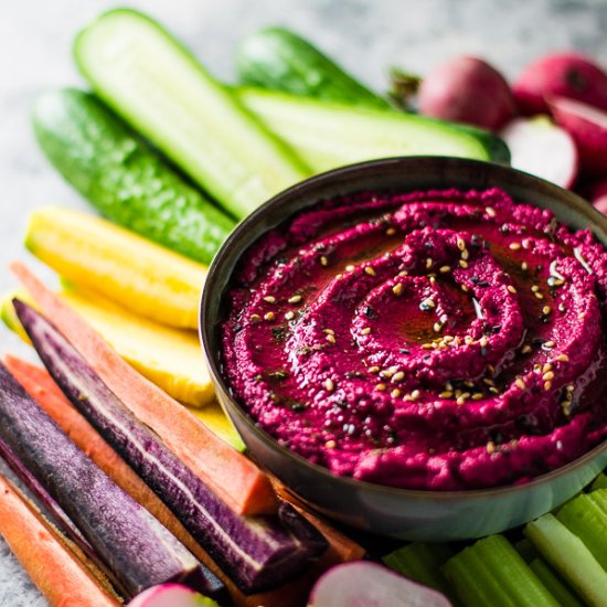 Roasted Beet Hummus