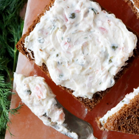 Smoked Salmon Cream Cheese Spread