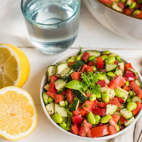 Energy Elevating Edamame Salad