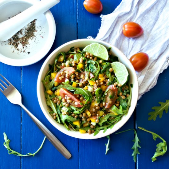 Lentil salad