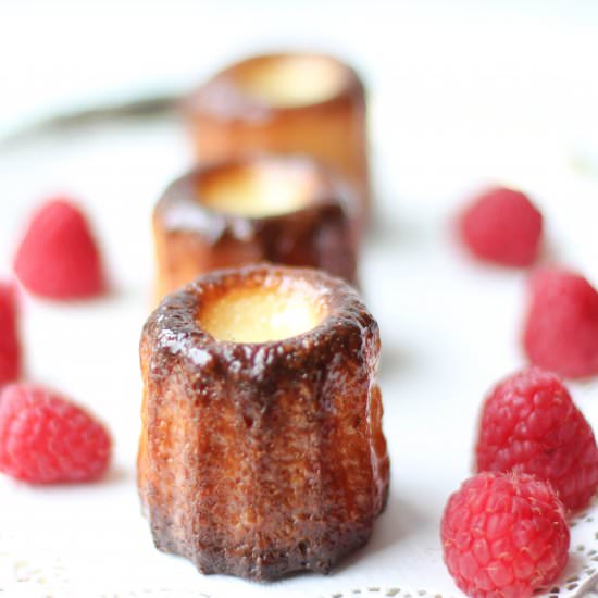 Caneles tea cakes