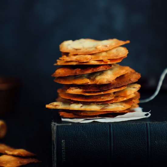 Flaked Almond Crisps