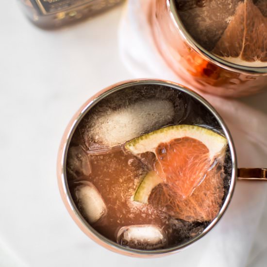 Grapefruit Irish Mule Cocktail