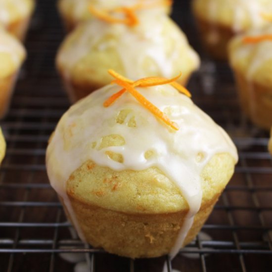 Mandarin Orange Greek Yogurt Muffin