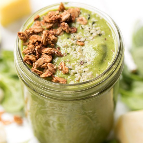 Veggie Pineapple Green Smoothie