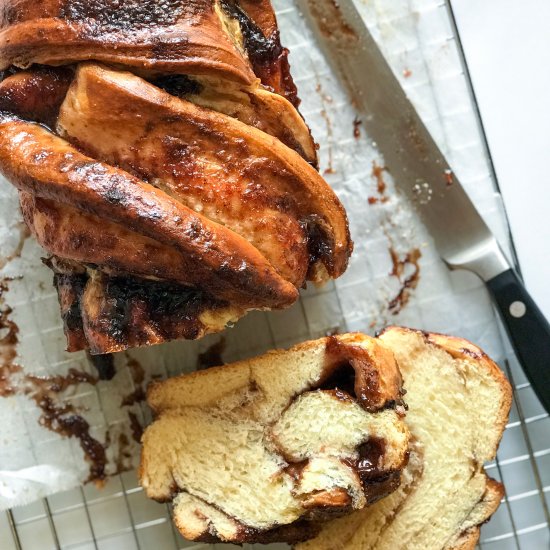 Strawberry Balsamic Babka