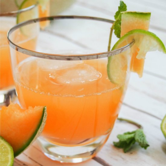 Cantaloupe agua fresca