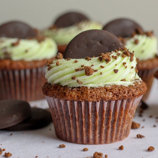 Thin Mint Cupcakes