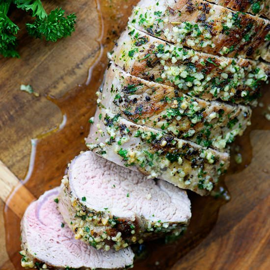 Garlic Pork Tenderloin