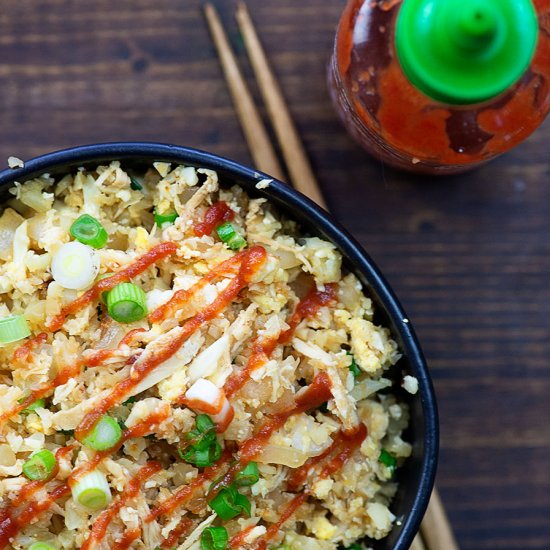 Cauliflower Chicken Fried Rice