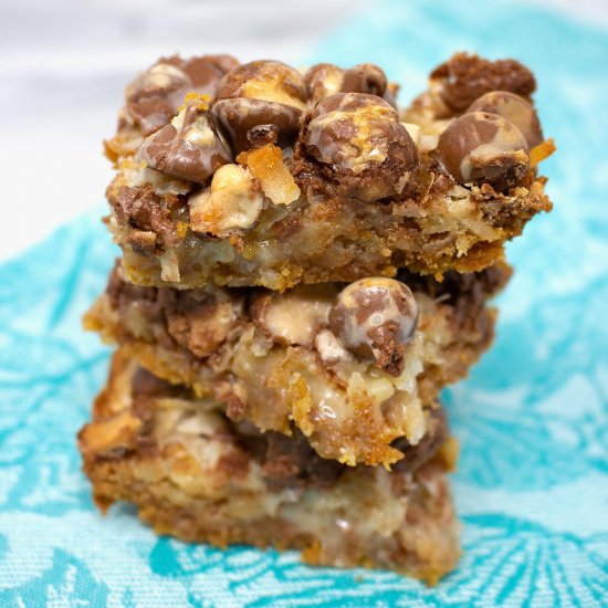 Malted Hello Dolly Bars