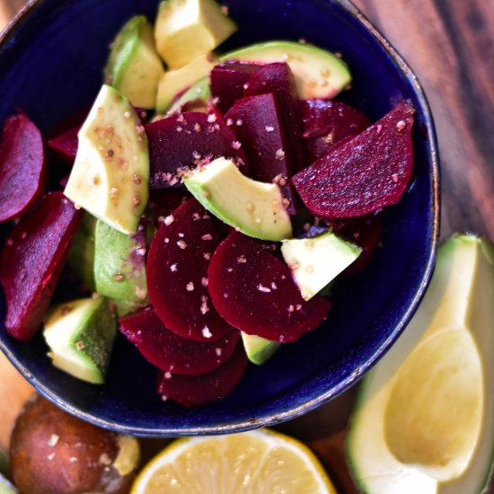 Avocado Beet Salad