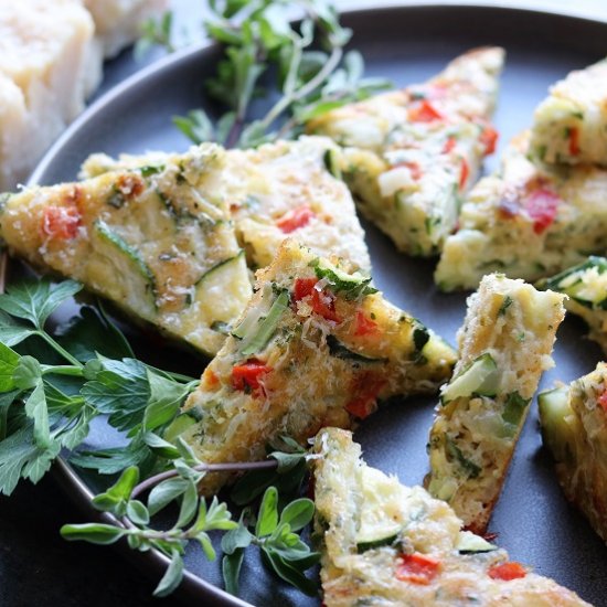 Baked Zucchini Bites