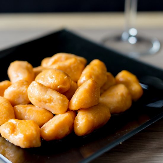 Sweet potato gnocchi