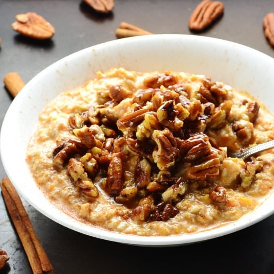 Maple Pecan Overnight Oats