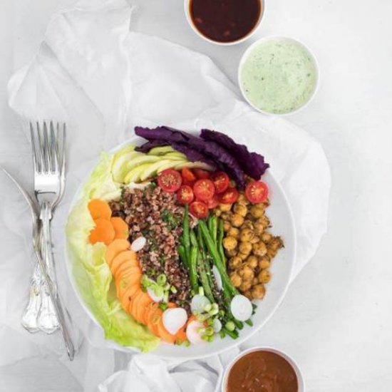 Red Rice Buddha Bowl