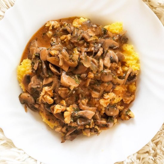 10-minute vegan mushroom sauce