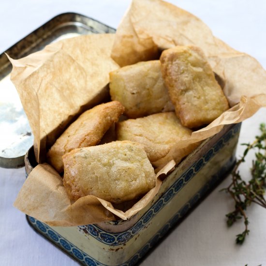 Orange and Thyme Sugar Biscuits