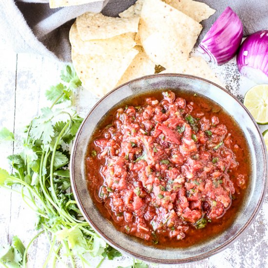 Restaurant Style Salsa