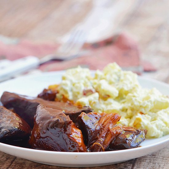 Slow Cooker BBQ Country Style Ribs