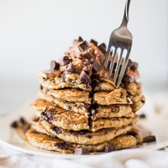 oat flour sour cream pancakes