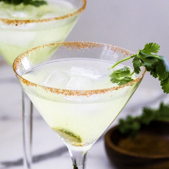 Low-Carb Spicy Margarita