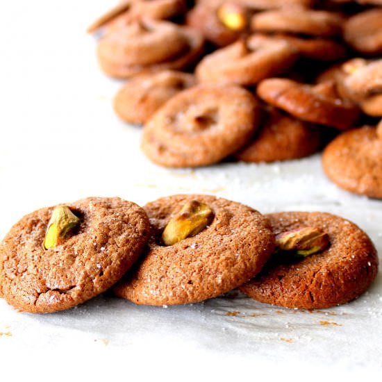 Rye Bread Chocolate Cookies