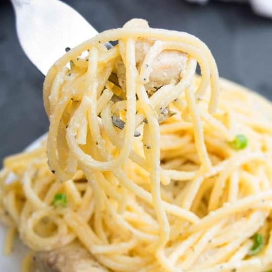 Garlic Chicken Pasta