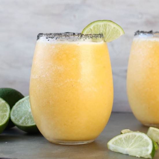 Frozen Peach Margaritas