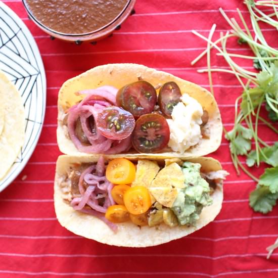 Instant pot chicken mole