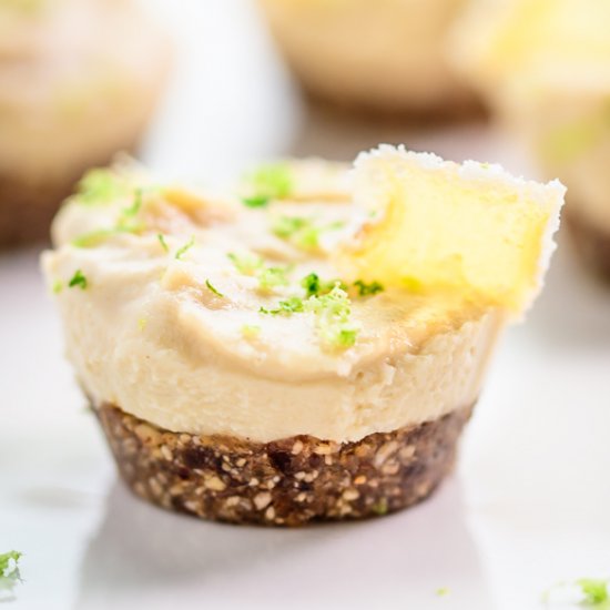 No Bake Lemongrass Cheesecake Bites