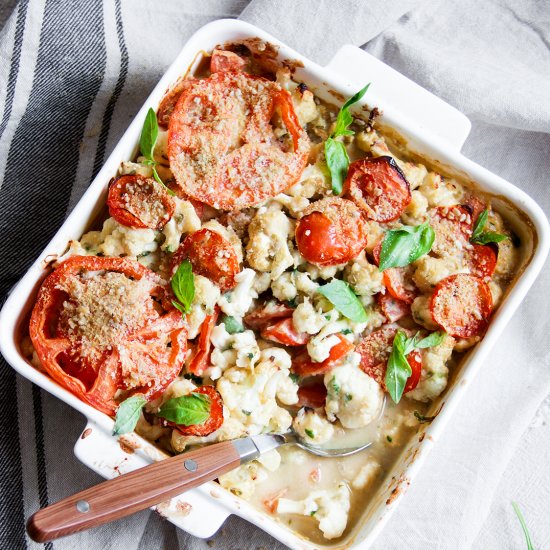 Cauliflower Caprese