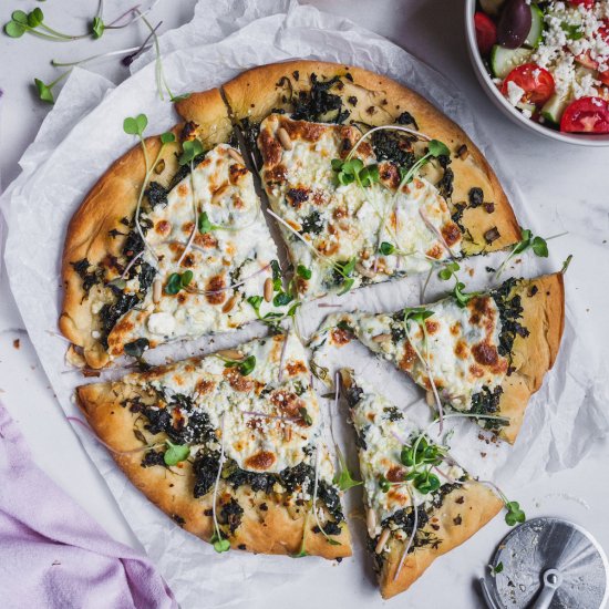 Spinach Pizza