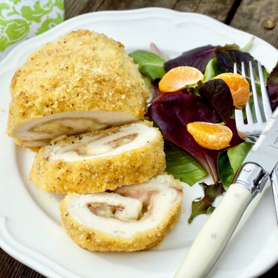 Baked Chicken Cordon Bleu